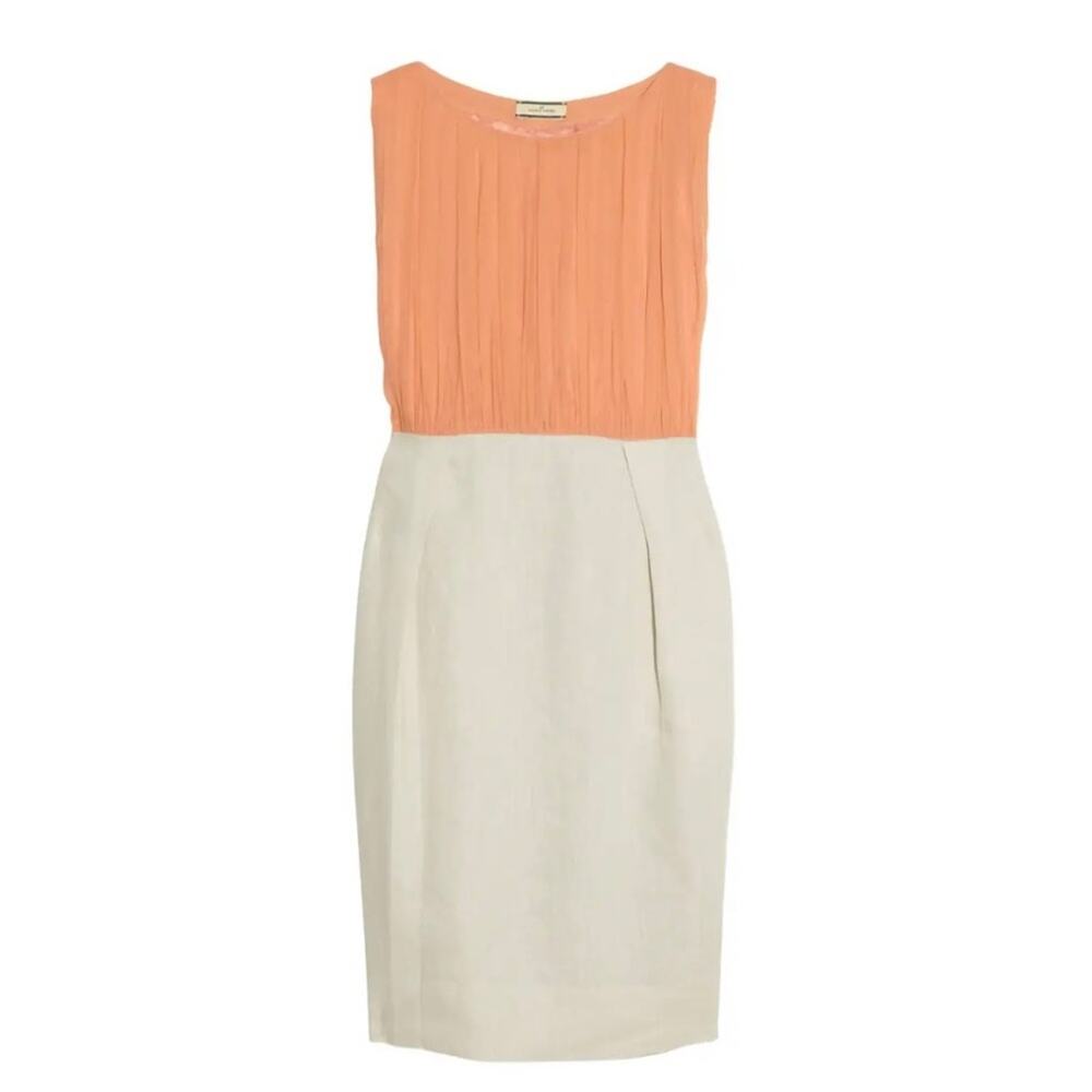 By Malene Birger Silk Linen Dress Size 40 (L)